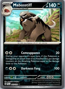 Mabosstiff 143/193 - SV02: Paldea Evolved Reverse Holo - Imagen 1 de 2
