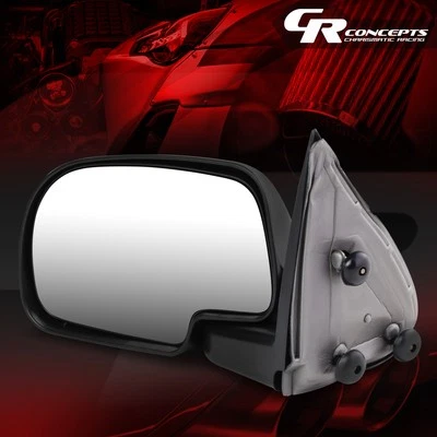 ESPEJO RETROVISOR LADO CONDUCTOR IZQUIERDO AJUSTE MANUAL OE PARA 99-07 SILVERADO/SIERRA Foto 1 de 4