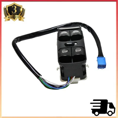 For MERCEDES-BENZ C230 2003-2007 C32 AMG 2002-2004 Front Left Door Window Switch Foto 1 de 4
