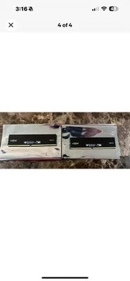 Memoria Crucial Pro 64 GB (2 x 32 GB) DDR4 Pro-3200 - CP32G4DFRA32A.M16FF Foto 1 de 4