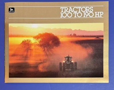 JOHN DEERE 1982 50 Series Tractor Brochure Mint 52 Pages From A Sealed Pack - Image 1 of 4