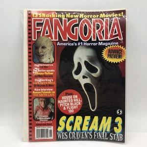 Fangoria Magazine #189 Last Issue Millennium! Scream 3 Wes Craven's Final Stab - Picture 1 of 3