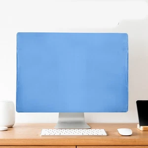 Spandex Dust Cover Grey for 24 Inch Monitor Elastic Hemming Nylon Band - Picture 1 of 6