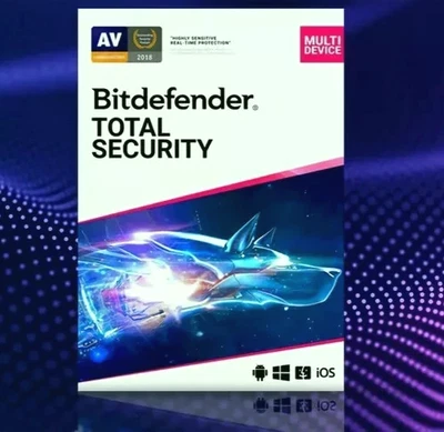 Bitdefender Total Security 2025 – 1 Year | 1 PC License | Windows Only - Image 1 of 3