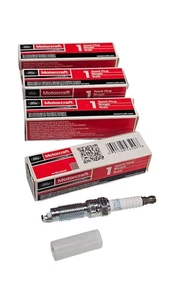 4 OEM Genuine Ford Platinum Spark Plugs Super Duty SP-509 HJFS-24FP - Picture 1 of 4