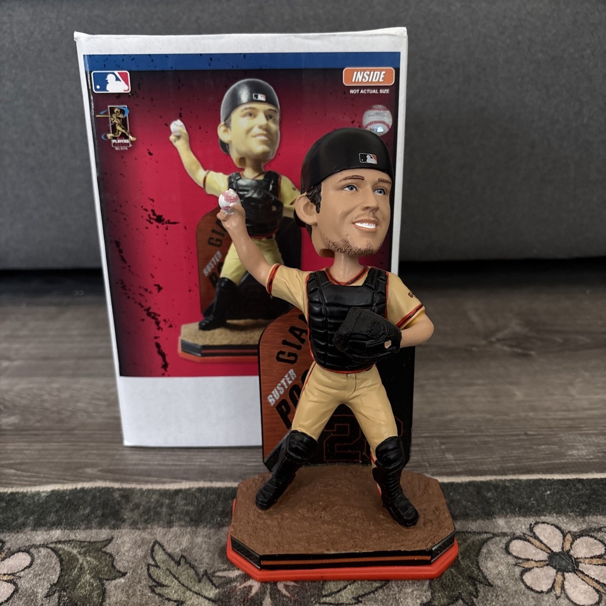 【非売品・希少】Buster Posey ボブルヘッド Buster Posey Brown MLB Bobbleheads for sale | eBay