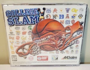 Vtg College Slam Basketball Computer Game (PC, CD-ROM, 1996) RARE - NEW SEALED - Picture 1 of 3