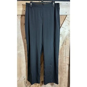 Christian Siriano Damen Runway Style Hose XL schwarz leicht Pull On Gummizug - Bild 1 von 11
