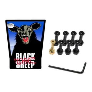 The Hardware Co THC X Chiave e adesivo per skateboard pecore nere dadi e bulloni 1" a brugola - Foto 1 di 2