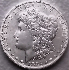 5 MORGAN SILBER DOLLAR 90% SILBER 1 $ US MÜNZEN - SCHÖN! Philadelphia JAN2024#9 - Bild 1 von 10