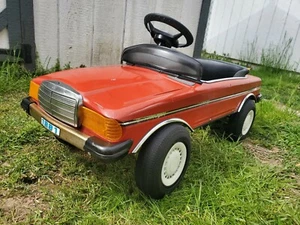 Vintage Rare Cherry 1991 Mercedes 560 SEL Pedal  Power Car ~ Hard To Find! - Picture 1 of 12
