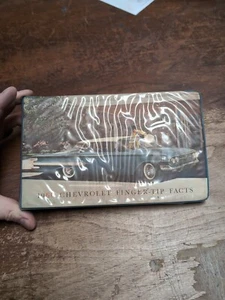 1960 Chevrolet Finger Tips Fact Book Dealer Album Book Original - Picture 1 of 12