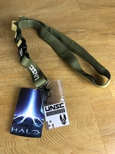 Halo UNSC Infinity All Deck Access réplica de tarjeta de identificación y cordón nuevo - Imagen 1 de 5