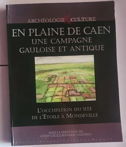 Livre En plaine de Caen, une campagne gauloise et antique Mondeville archéologie - Imagen 1 de 2