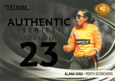 2023-24 Cricket Luxe Authentic Numbered - AN 08 - Alana King - Perth Scorchers