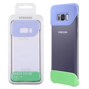 Samsung Custodia originale a due pezzi per Galaxy S8 Plus G955F Lilla Verde - Foto 1 di 3