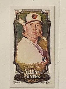2024 Topps Allen&Ginter Heston Kjerstad Rc Rookie No Number 1:208 Short Print SP - Bild 1 von 2