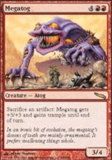1x Megatog NM, English MTG Mirrodin