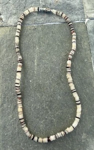 Natürliche Muschel Heishi Halsband Halskette 14" Länge - Bild 1 von 5