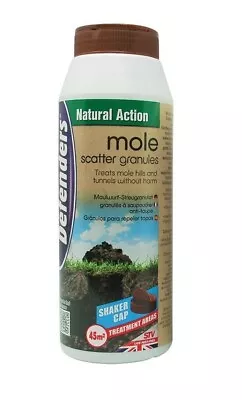 Defenders Mole Repellent Scatter Granules 450g, Mole Hills & Tunnels | Free Post • 8.97£