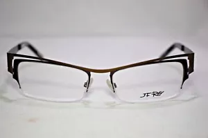 Women's - J F Rey JF 2374 Eyeglasses by J.F. Rey Color 9270 Brown / Blueberry - Picture 1 of 12