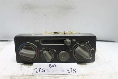 2001-2002 Toyota Corolla AC Heat Temp Climate Control Switch 578 2E6-B5 - Image 1 of 4