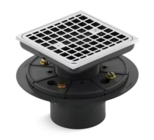 KOHLER K-9136-CP quadratischer Duschablauf mit Fliesen, chrom - Bild 1 von 3