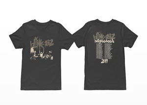 Blink 182 Rock Tour 2011 Tee, 2 Sided, Vintage Graphic 100% Cotton Shirt 101879 - Picture 1 of 7