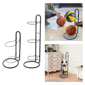 Basketball Storage Rack Display Ball Holder for Volleyball Outdoor Indoor - Picture 1 of 12