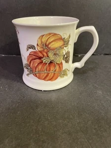 Taza de calabaza Grace Teaware otoño acción de gracias - COMO NUEVA - Imagen 1 de 4