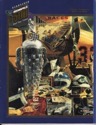 1996 80th Indy 500 Official Souvenir Program Dodge Viper GTS Pace Car Unser Foyt - Image 1 of 4