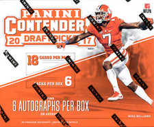 2017 Panini Contenders Draft Picks Football - PICK YOUR CARD COMPLETE YOUR SET 