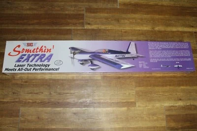 NIB SIG SOMETHIN' EXTRA Balsa Kit - Never Opened Kit - Image 1 of 4