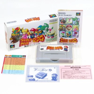 SUPER MARIO RPG Nintendo Super Famicom SFC Japón Importación NTSC-J Completo Foto 1 de 4