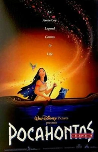 Pocahontas Promotional Movie Poster 27 x 40 - Picture 1 of 1