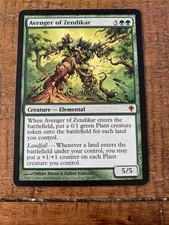 Avenger Of Zendikar- Magic The Gathering - Worldwake - Lightly Played