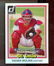 2015 Donruss Press Proof Silver YADIER MOLINA /199