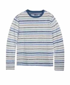 NUEVO CON ETIQUETAS EPIC THREADS Big Boys Mangas Largas a Rayas Camisa Blanca Ángel - Imagen 1 de 7