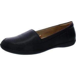 Naturalizer Womens Fuji Leather Perforated Slip On Loafers Shoes BHFO 3090