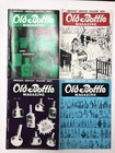 Vintage Old Bottle Magazine May - August 1973 Lot of 4 - FREE SHIP - Whiskey