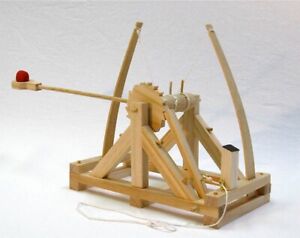 Leonardo da Vinci Catapult Wooden Construction Craft Kit