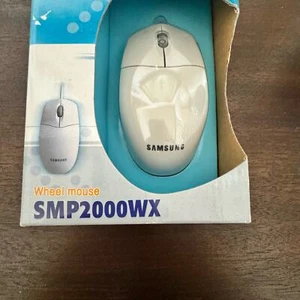 NIB Samsung Wheel Mouse SMP2000WX Windows 98/ME/2000 Korean Wired Y2K NEW in Box - Picture 1 of 9