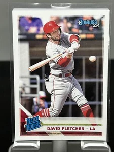 2019 Donruss - #36 - David Fletcher - Los Angeles Angels Rookie - Picture 1 of 2