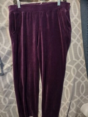 Женские фиолетовые бархатные брюки миниатюрные 8-10 - Изображение 1 из 4