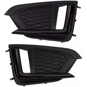 2017-2019 Subaru Impreza Sport Front Left & Right Fog Light Cover Bezels SET OEM - Picture 1 of 3