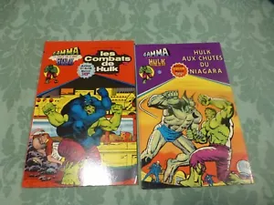 lot livres BD les heros des bandes dessinnées HULK+++ GAMMA 1979 - Picture 1 of 5