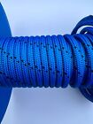 Dyneema rope-Superspeed 30 metres x 8mm Blue/Black in colour new and unused