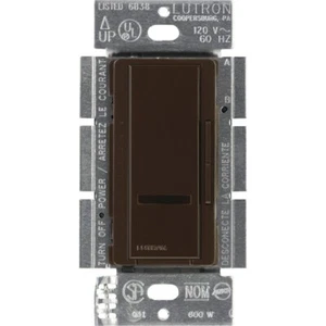 Lutron MIRLV-600M-BR Maestro 450W Multi-Ubicación Bajo Voltaje Atenuador IR, Marrón - Imagen 1 de 1