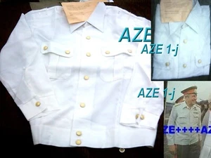 Größe. 42 N ,1 x DDR NVA GENERALS- UNIFORM - Bluse Weiss - Sommer bluse - Picture 1 of 6