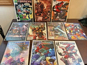 Transformers Comic Book Lot of 10, IDW, DW, Marvel, VF-NM - Picture 1 of 10
